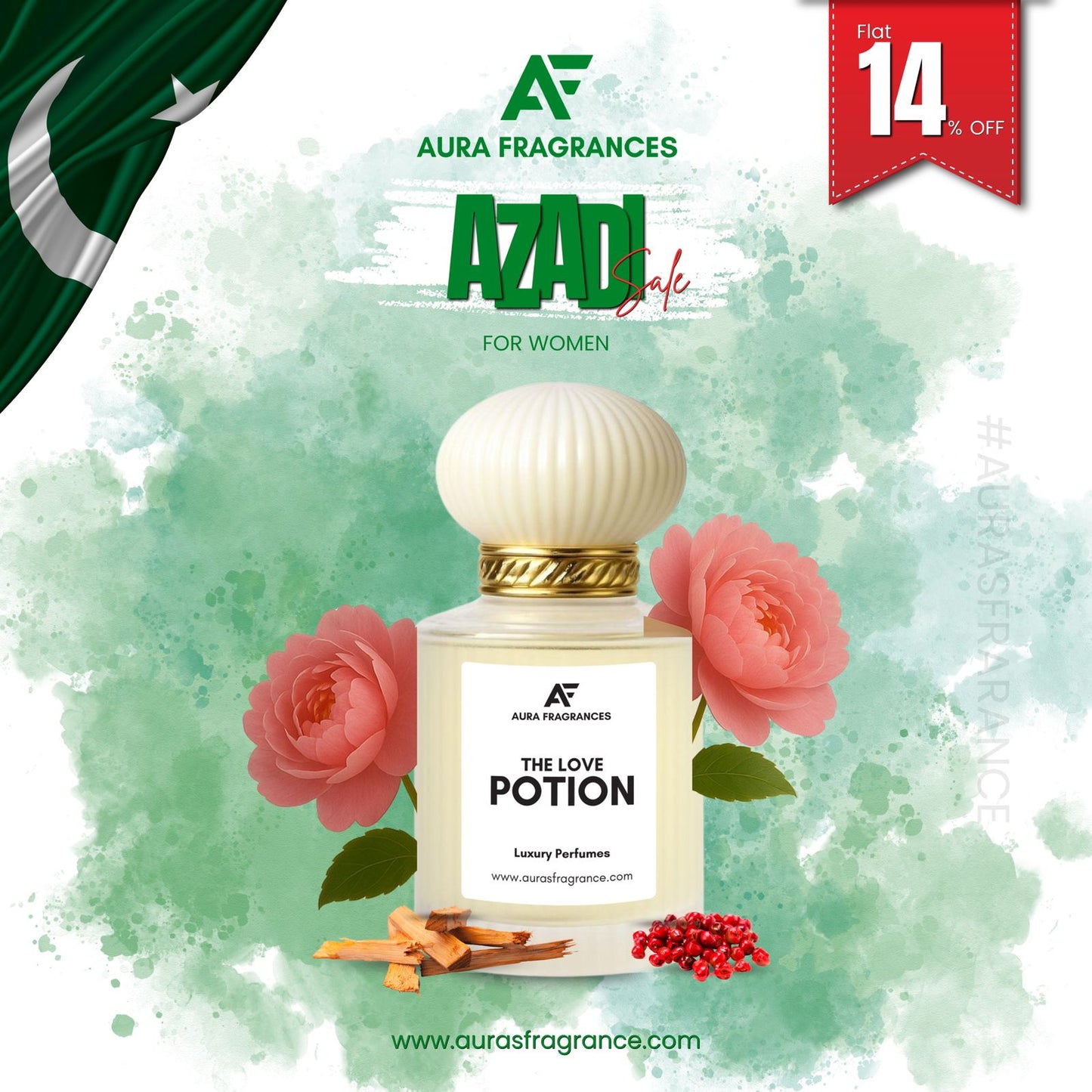 The Love Potion - Impression of Gucci Flora 50 ML